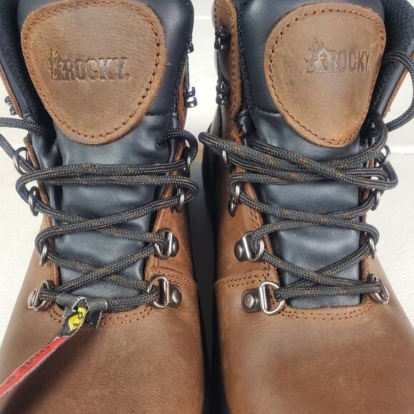 Gopcore Hiking Work Boot Waterproof Leather Composite Toe Rocky Size W6.5 NWOT - Picture 15 of 16